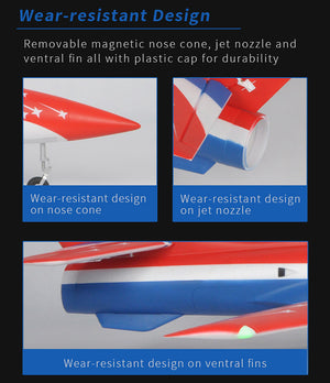 XFLY 80MM SIRIUS EDF SPORT JET 1100MM WINGSPAN WITHOUT TX/RX/BATT
