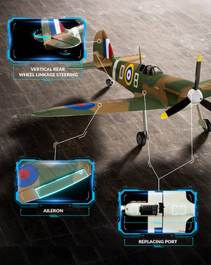 VOLANTEX SPITFIRE MKII 4CH 500MM BRUSHLESS WITH GYRO RTF
