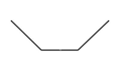 ANTI-ROLL BAR FOR BALL-BEARINGS - REAR 1.8 MM - RC Hobby Product