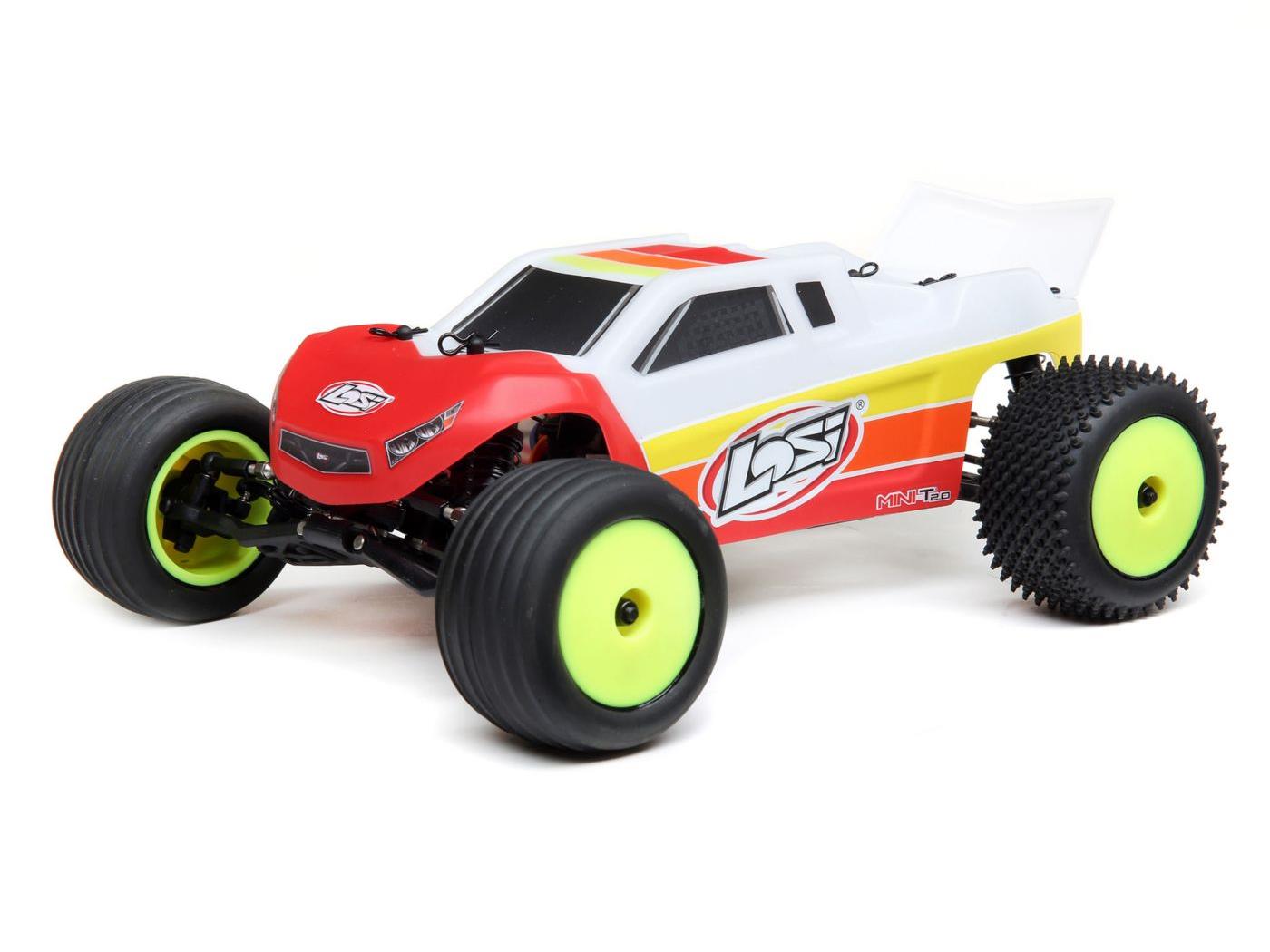 Losi Mini-T 2.0 2WD Stadium Truck Brushless RTR, Red