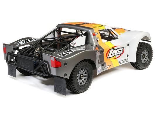 Losi 5IVE-T 2.0 V2: 1/5 4wd SCT Gas BND: Gry/Org/Wht