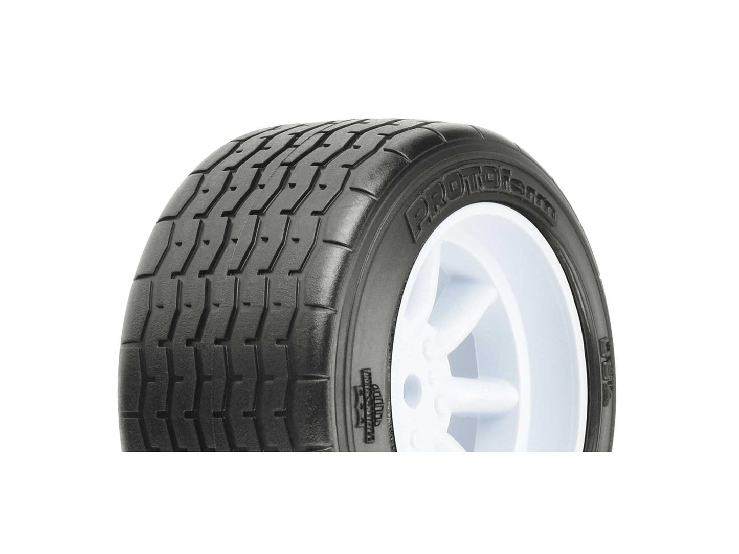 1/10 PROTOform VTA Rear 31mm VTA tyres Mounted 12mm White Wh