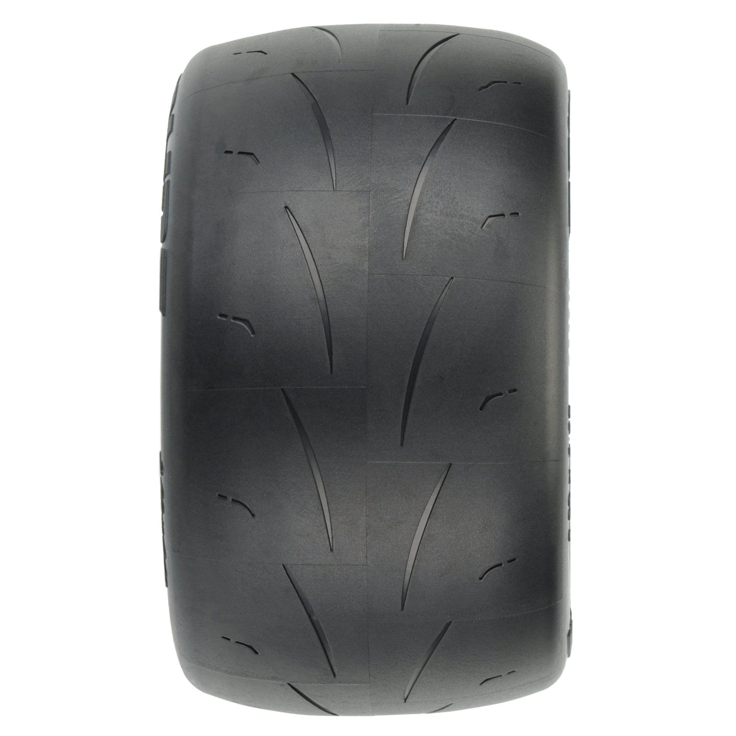 1/10 Prime Front/Rear 2.8" Street MT tyres Mounted 12mm Blk