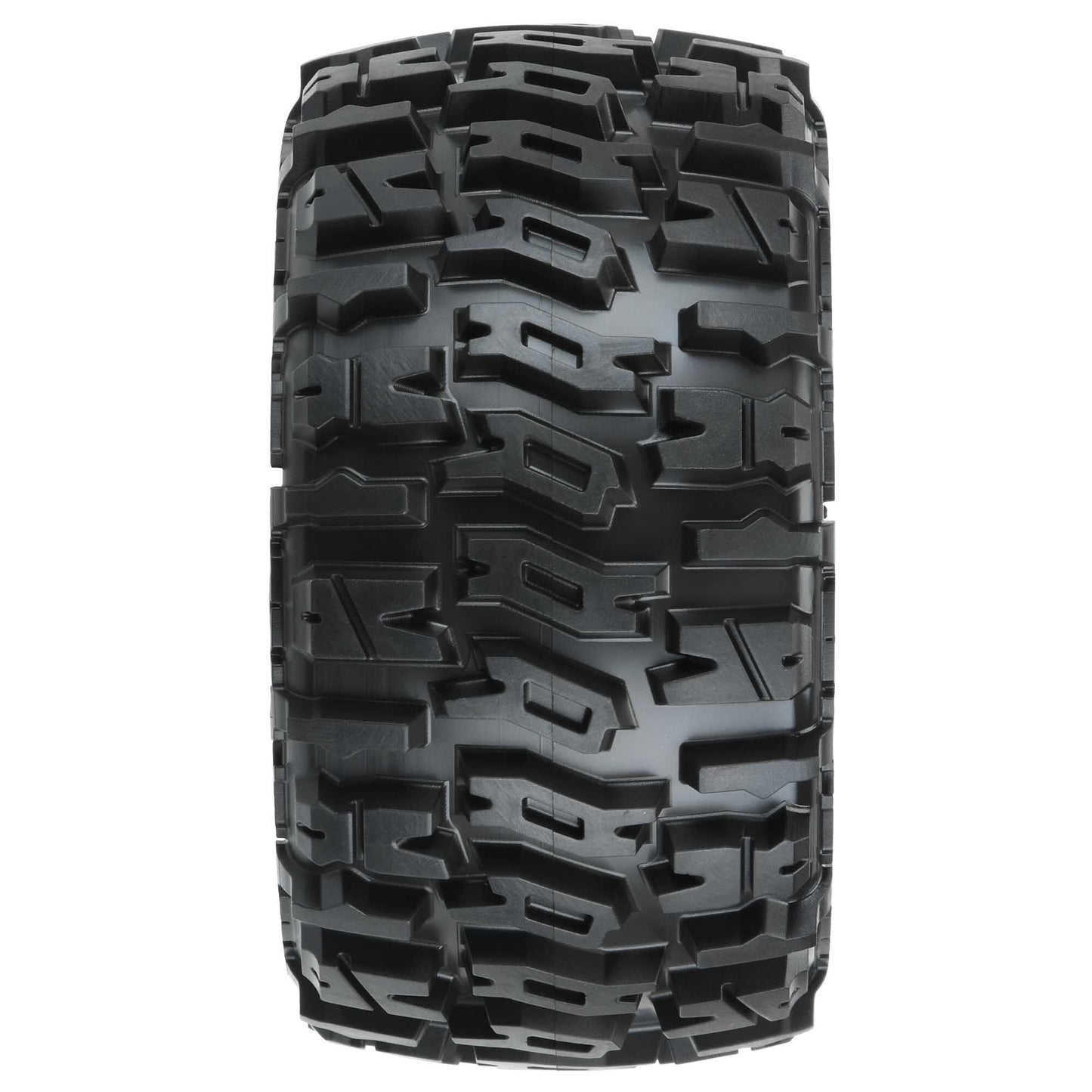 1/10 Trencher LP Front/Rear 2.8" MT tyres Mounted 12mm Blk R