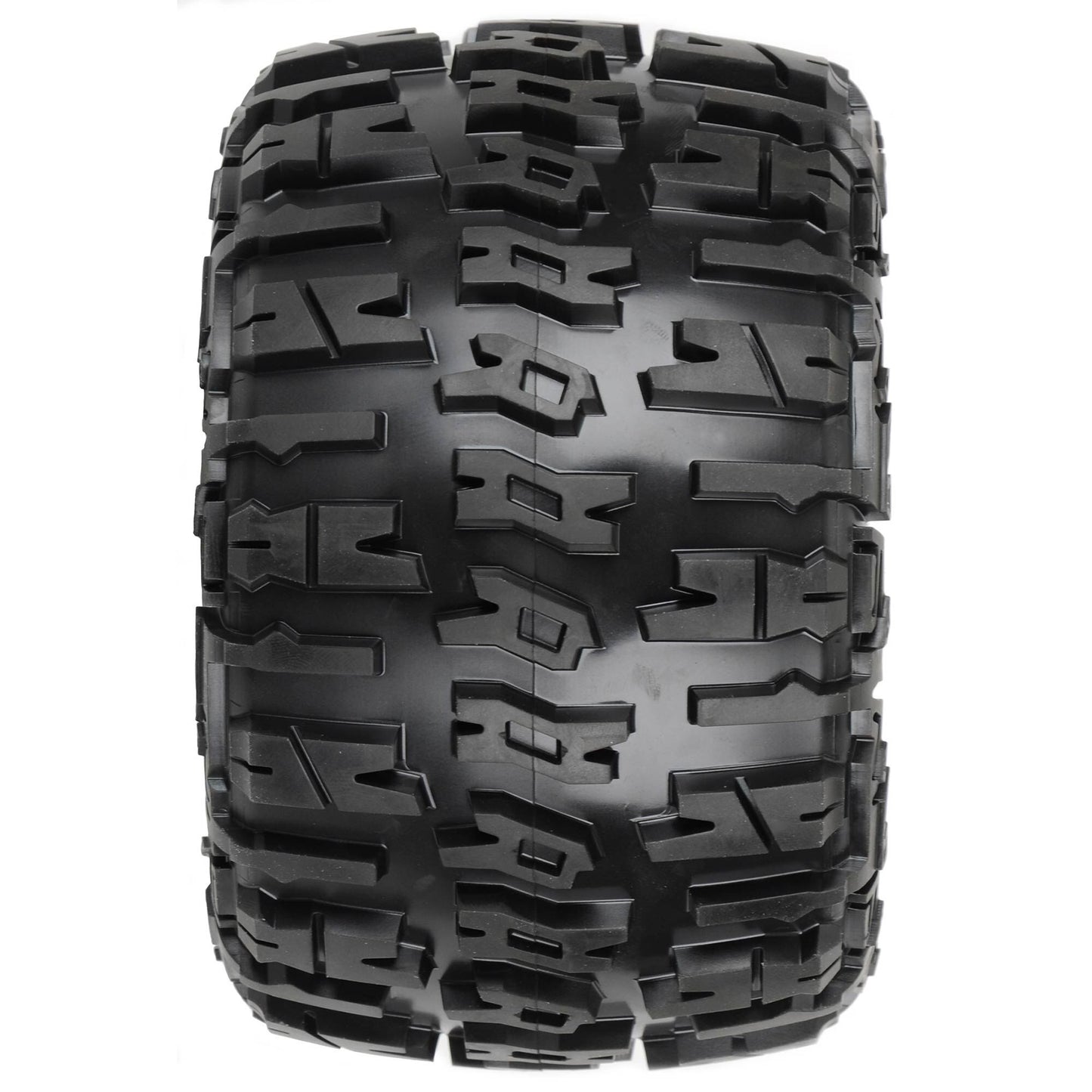 1/8 Trencher X F/R 3.8" MT tyres Mounted 17mm Blk Raid (2)