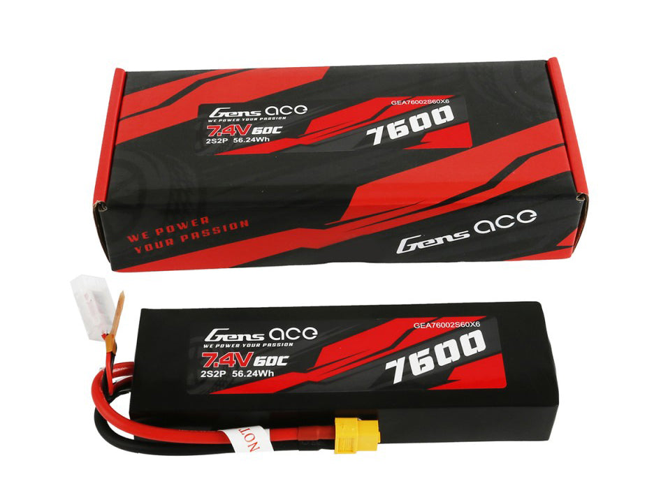 Li-Po Car 2S 7.4V 7600mah 60C with XT60