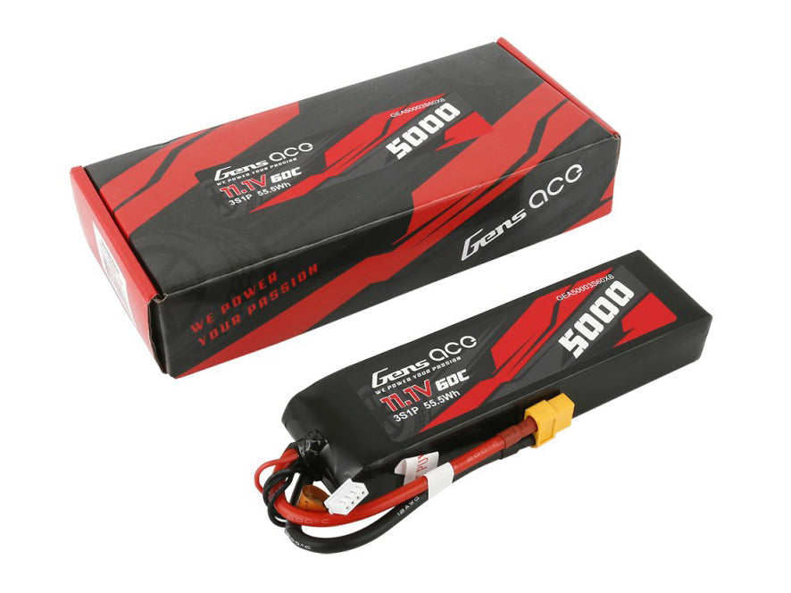 Li-Po Car 3S 11.1V 5000mAh 60C with XT60