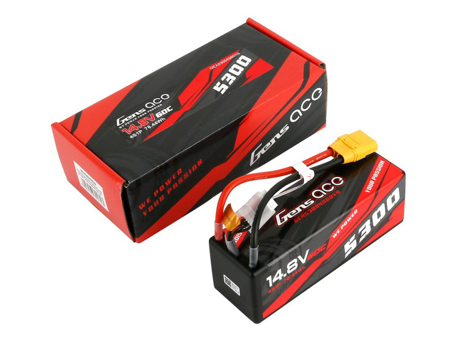 Li-Po Car 4S 14.8V 5300mAh 60C with XT90
