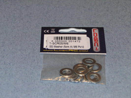 SS Washer (form A) M6 Pk10