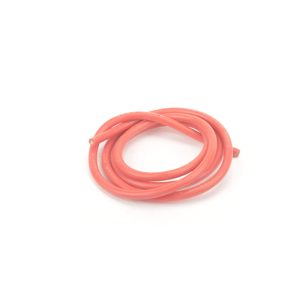 10AWG Silicon Wire - Red - 1 Metre