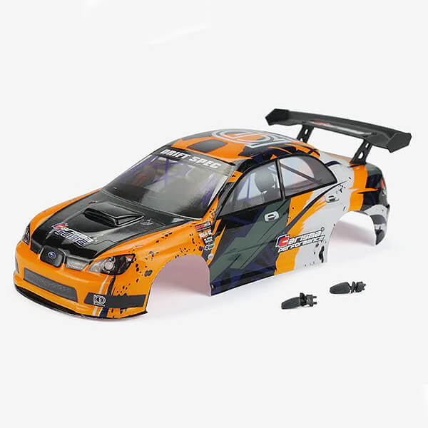 CARISMA GT24 SUBARU STI DRIFT SPEC PRE-PAINTED BODY SET - RC Hobby Product