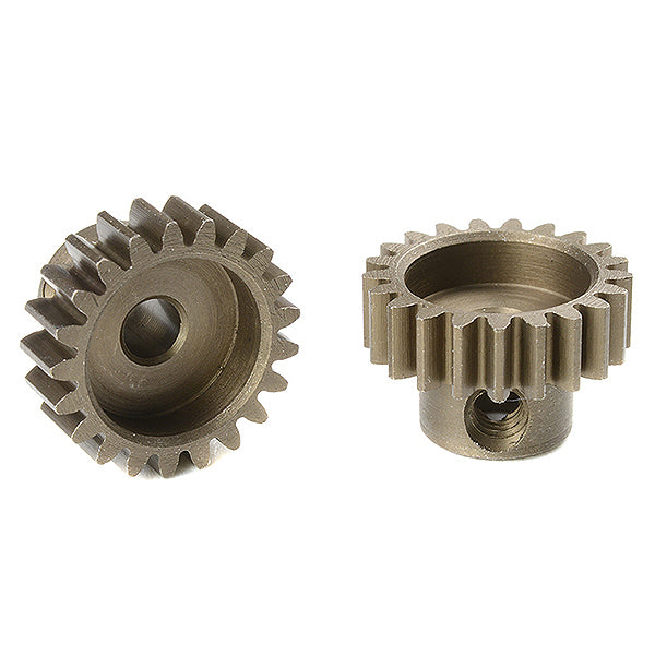 CORALLY M0.6 PINION SHORT HARDENED STEEL 21 TEETH SHAFT DIA. 3.17mm - High-Speed RTR RC Truck