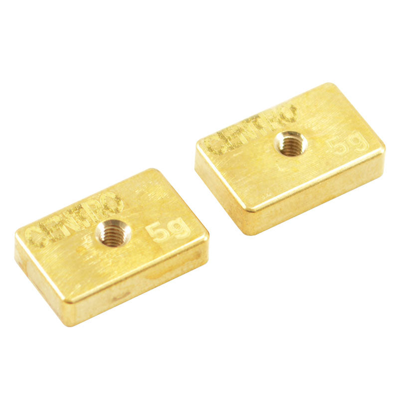 CENTRO PRECISION BRASS 5G BALANCING WEIGHTS (PR) - RC Hobby Product