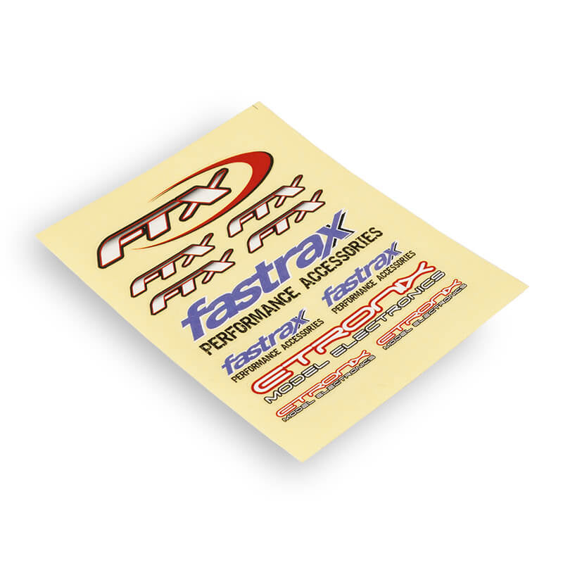 CML FTX/FASTRAX/ETRONIX MINI DECAL SHEET - RC Hobby Product