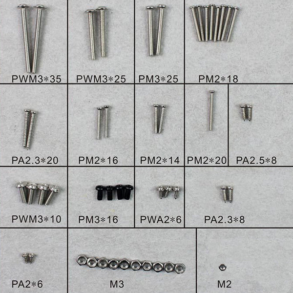 DYNAM C188 SCREW SET - RC Hobby Product