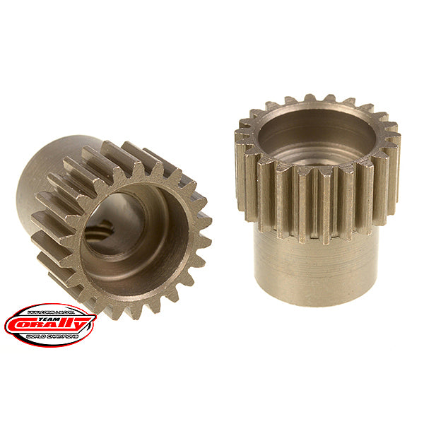 CORALLY 48 DP PINION SHORT HARDENED STEEL 22 TEETH 5M - High-Speed RTR RC Truck