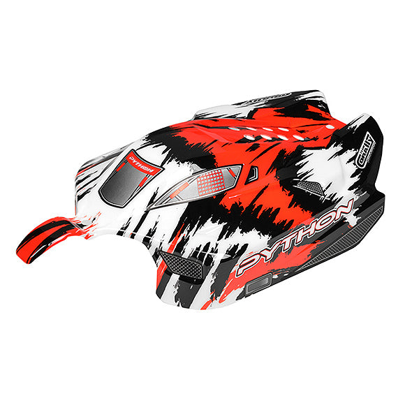 CORALLY POLYCARBONATE BODY PYTHON XP 2021 PAINTED CUT 1 PC - High-Speed RTR RC Truck