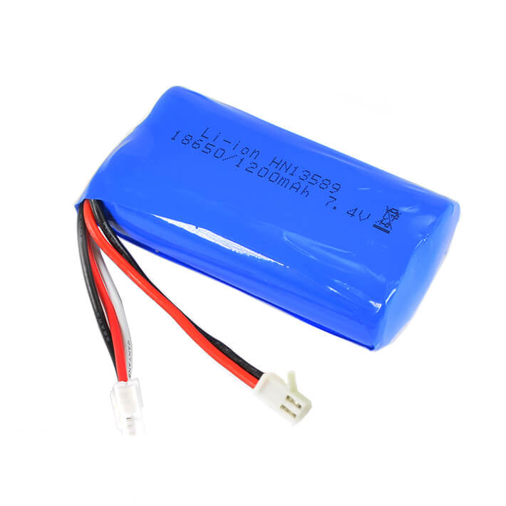 HUINA CY1592 BATTERY 7.4V 1200mAh WHITE SM PLUG - RC Hobby Product