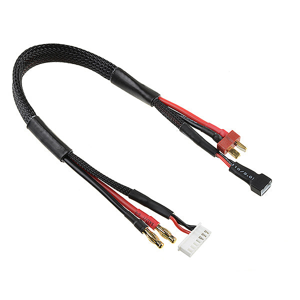 CORALLY CHARGE/BALANCE LEAD TPLUG 2S CHARGER 6S XH CONNECTOR - 2S XH CONNECTOR 14AWG ULTRA V+ WIRE - High-Speed RTR RC Truck