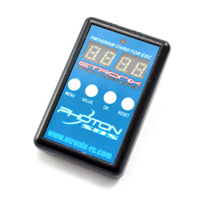 ETRONIX PHOTON SBS LED PROGRAMMING CARD (2.1W/2.1FW/Carnage/Vantage) - RC Hobby Product