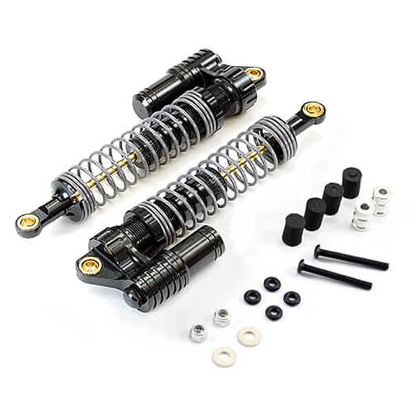 FASTRAX AXIAL PIGGYBACK SHOCKS (2) FOR HONCHO & DINGO - RC Hobby Product