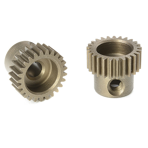 CORALLY 64 DP PINION SHORT HARDENED STEEL 25 TEETH SHAFT DIA. 3.17MM - High-Speed RTR RC Truck