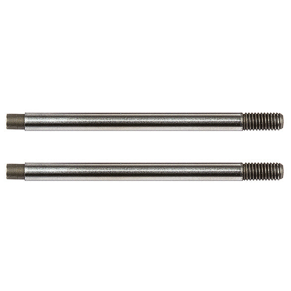TEAM ASSOCIATED 3x24 SHOCK SHAFTS V2, CHROME (B74)