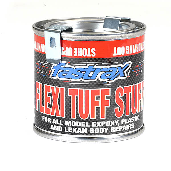FASTRAX 'FLEXI TUFF STUFF' PLASTIC & LEXAN REPAIR 100ml - RC Hobby Product