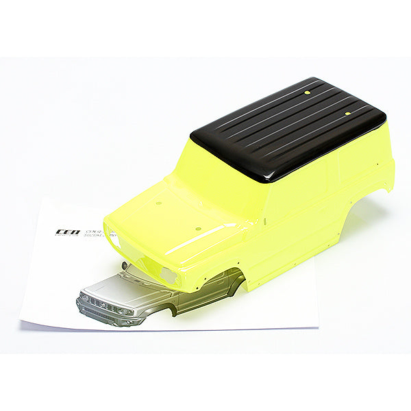 CEN RACING SUZUKI JIMNY PAINTED BODY ONLY (STOCK YELLOW) - RC Hobby Product