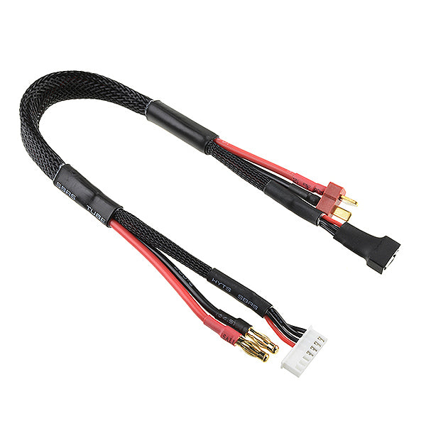 CORALLY CHARGE/BALANCE LEAD TPLUG 3S CHARGER 6S XH CONNECTOR - 3S XH CONNECTOR 14AWG ULTRA V+ WIRE - High-Speed RTR RC Truck