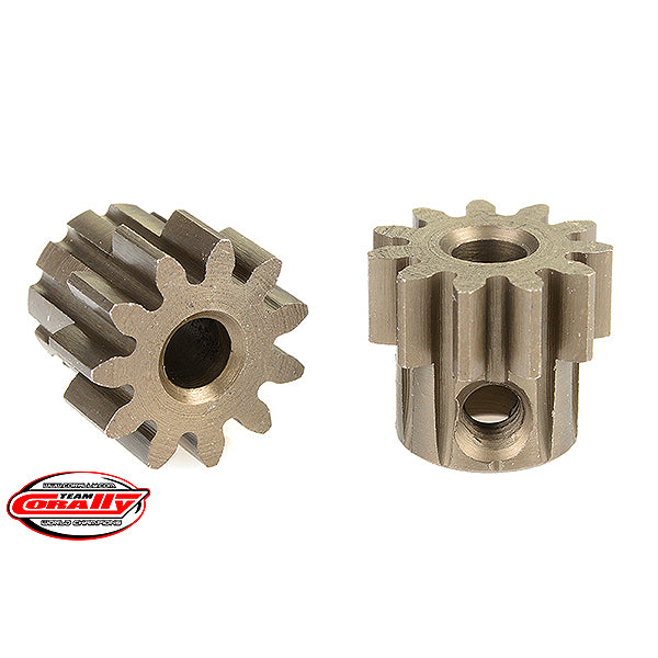 CORALLY 32 DP PINION SHORT HARDENED STEEL 11 TEETH SHAFT DIA. 3.17mm - High-Speed RTR RC Truck