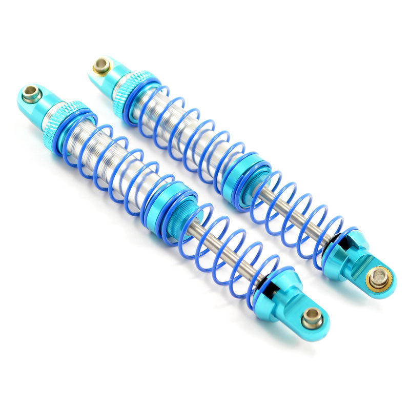 FASTRAX DOUBLE SPRING ALLOY SHOCK ABSORBERS 90MM - RC Hobby Product
