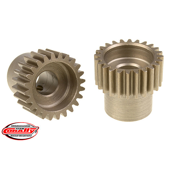 CORALLY 48 DP PINION SHORT HARDENED STEEL 24 TEETH 5M - High-Speed RTR RC Truck