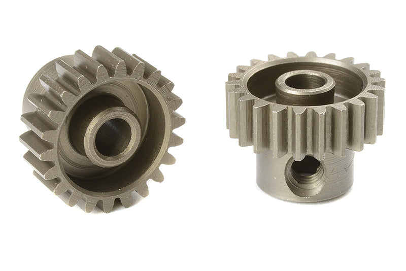 CORALLY 48 DP PINION SHORT HARDENED STEEL 22 TEETH SHAFT DIA. 3.17mm - High-Speed RTR RC Truck