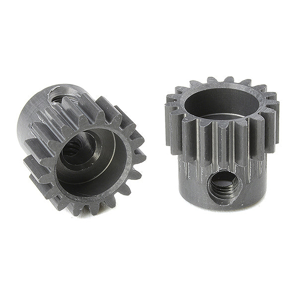 CORALLY 48 DP PINION SHORT HARD ANODISED AL7075 17 TEETH SHAFT DIA. 3.17MM - High-Speed RTR RC Truck