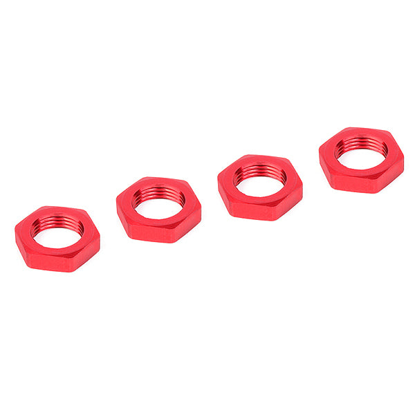 CORALLY WHEEL NUT ALUMINUM RIBBED 4 PCS - High-Speed RTR RC Truck