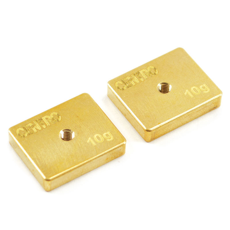 CENTRO PRECISION BRASS 10G BALANCING WEIGHTS (PR) - RC Hobby Product