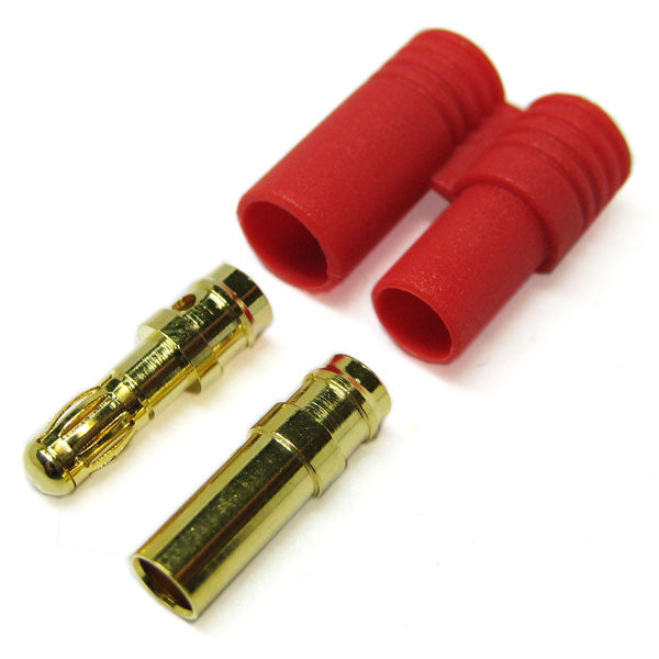 Etronix 3.5mm Gold Connector W/Housing - RC Hobby Product