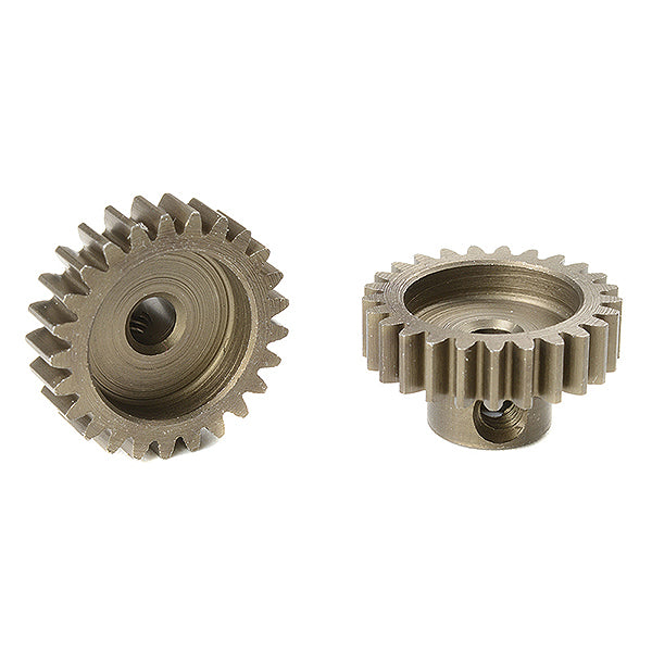 CORALLY M0.6 PINION SHORT HARDENED STEEL 25 TEETH SHAFT DIA. 3.17mm - High-Speed RTR RC Truck