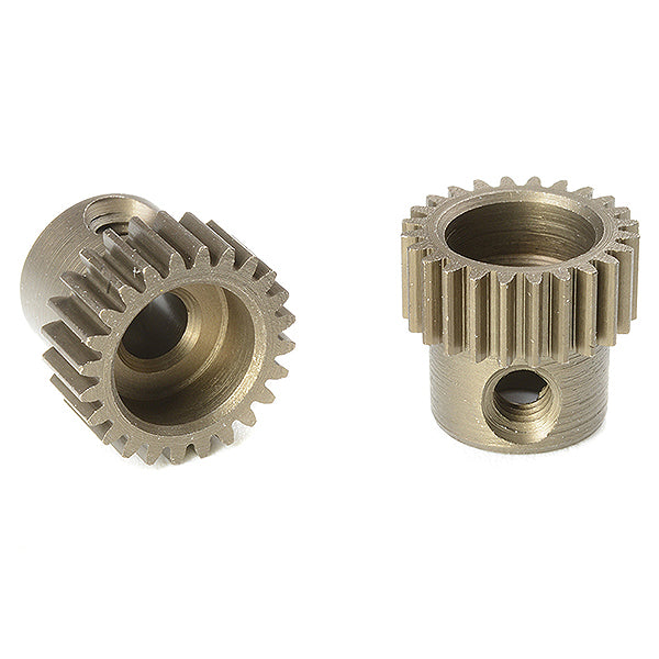 CORALLY 64 DP PINION SHORT HARDENED STEEL 24 TEETH SHAFT DIA. 3.17MM - High-Speed RTR RC Truck