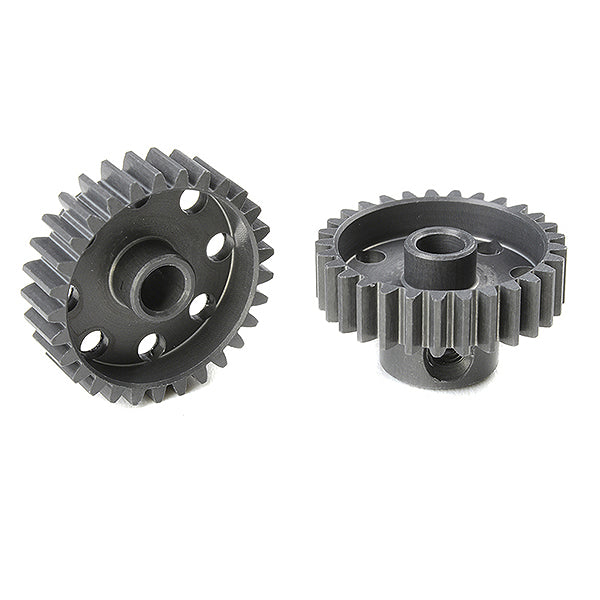 CORALLY 48 DP PINION SHORT HARD ANODISED AL7075 29 TEETH SHAFT DIA. 3.17MM - High-Speed RTR RC Truck