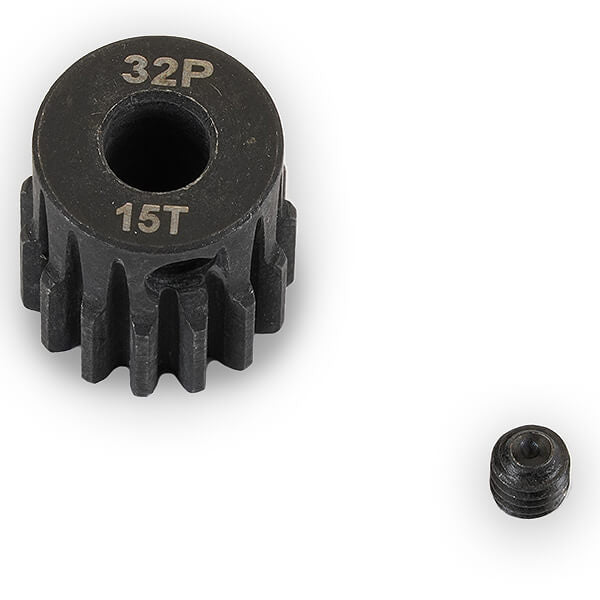 FASTRAX 32DP 15T STEEL PINION GEAR (5MM) - RC Hobby Product