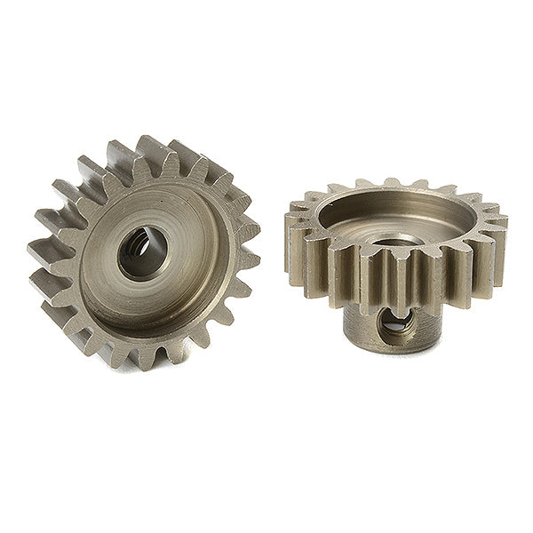 CORALLY M1.0 PINION SHORT HARDENED STEEL 20 TEETH SHAFT DIA. 5mm MOD1 - High-Speed RTR RC Truck