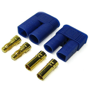 ETRONIX EC5 5MM GOLD CONNECTORS (MALE/FEMALE) - RC Hobby Product