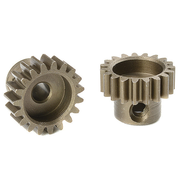 CORALLY M0.6 PINION SHORT HARDENED STEEL 19 TEETH SHAFT DIA. 3.17mm - High-Speed RTR RC Truck
