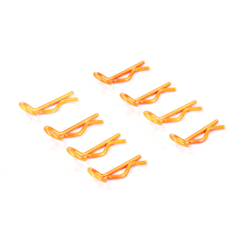 Fastrax Fluorescent Pink Sm Clips - RC Hobby Product