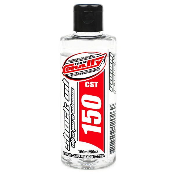 CORALLY SHOCK OIL ULTRA PURE SILICONE 150 CPS 150ML - High-Speed RTR RC Truck