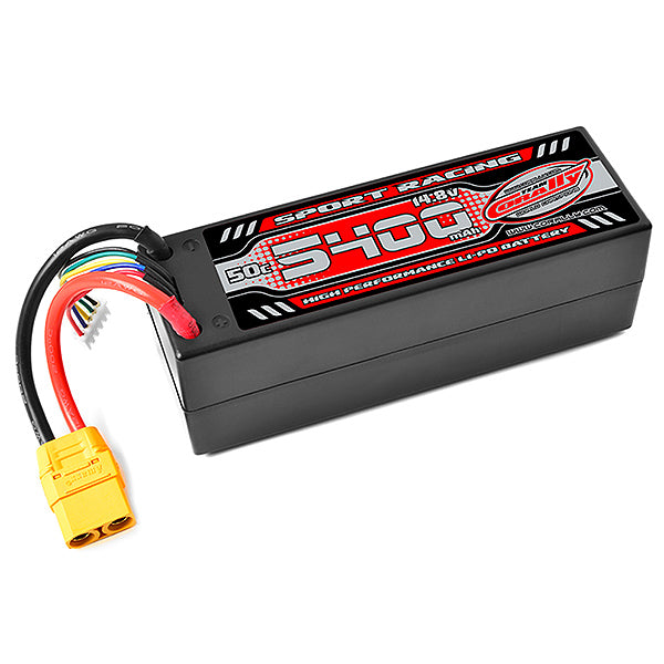 CORALLY SPORT RACING 50C LIPO BATTERY 5400MAH 14.8V XT90 4S - High-Speed RTR RC Truck
