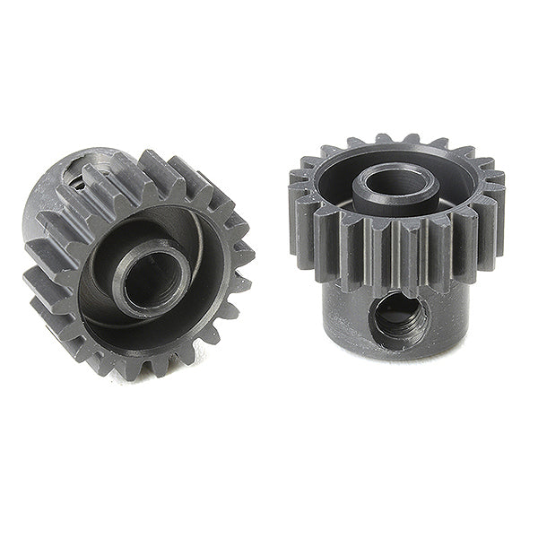 CORALLY 48 DP PINION SHORT HARD ANODISED AL7075 20 TEETH SHAFT DIA. 3.17MM - High-Speed RTR RC Truck