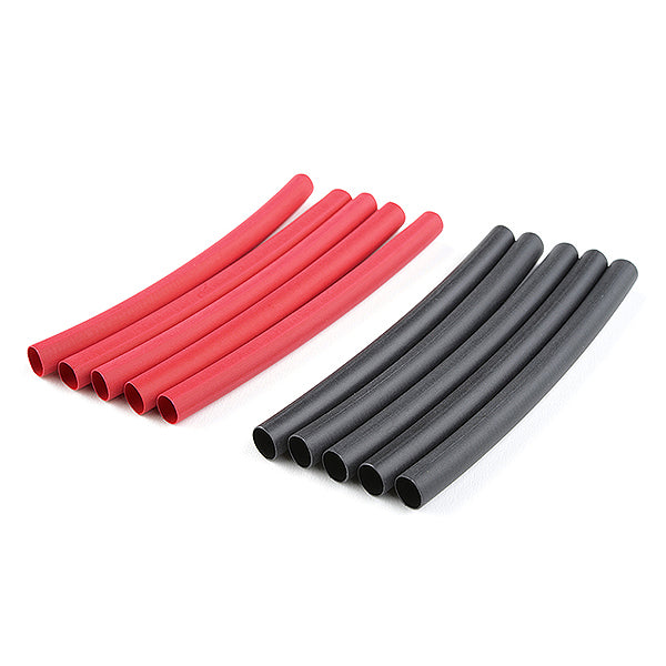 CORALLY SHRINK TUBING 4.7MM RED + BLACK 10 PCS - High-Speed RTR RC Truck